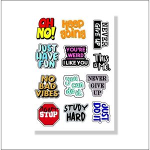 Stiker Custom Vinyl / HVS Cutting & Print
